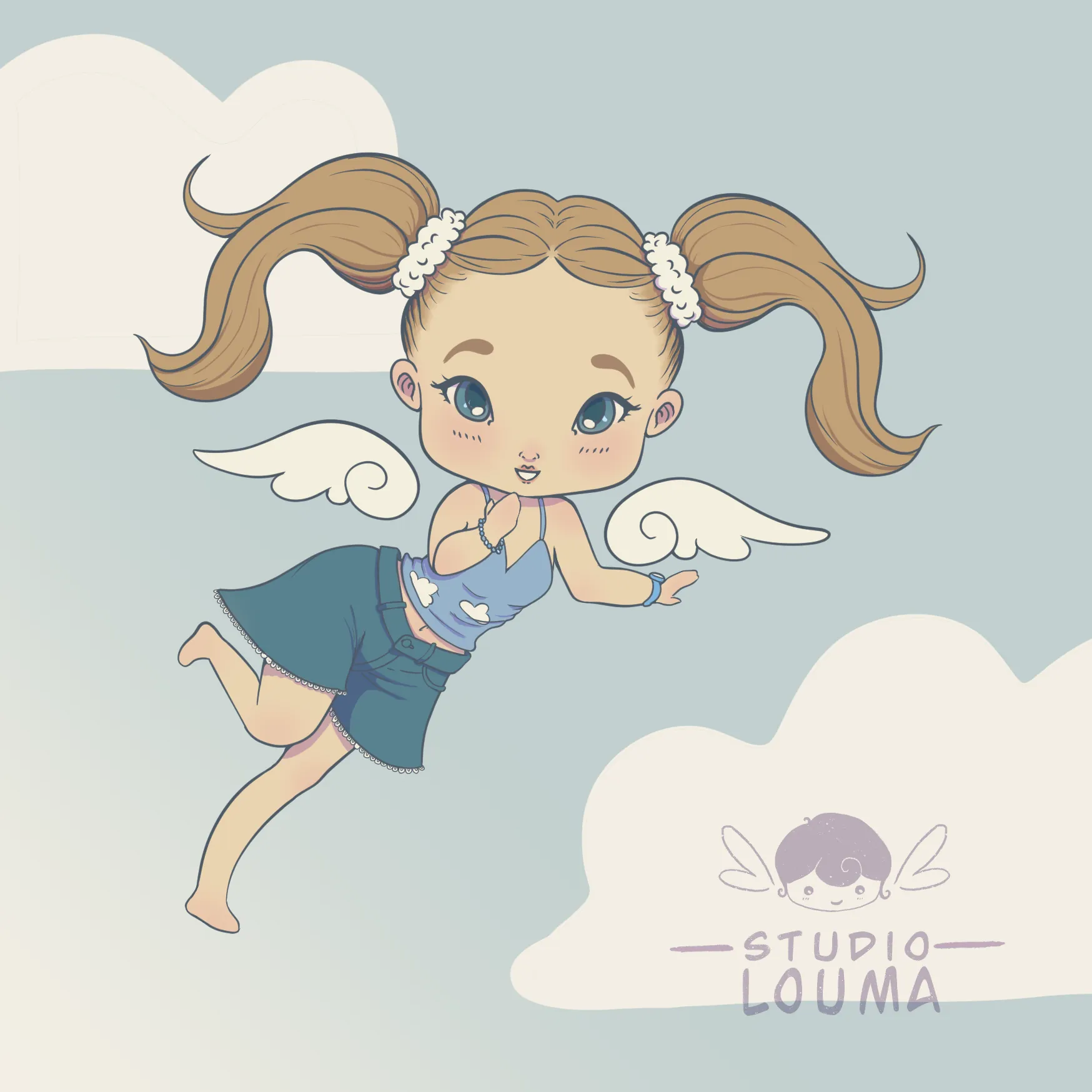 Chibi angel Chloe