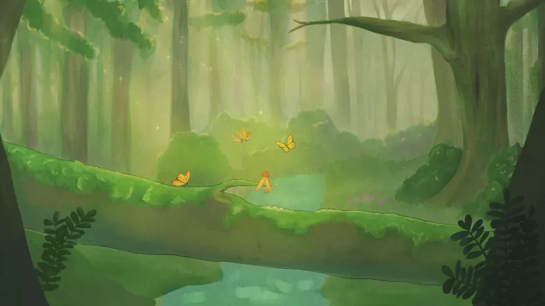Wallpaper inspired by Ghibli