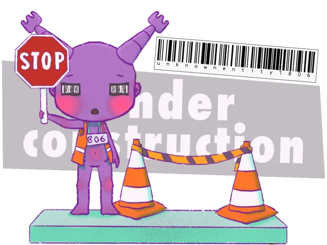 Under construction illustration