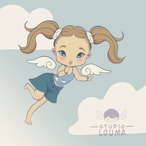 Chibi angel Chloe