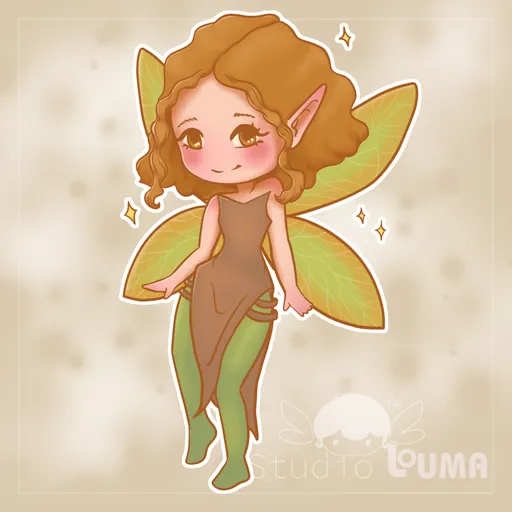 Autumn fairy 'shy'