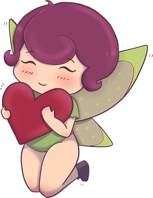Moira chibi sticker design