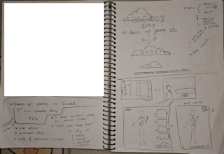 Sketch 1 for Dress-up game